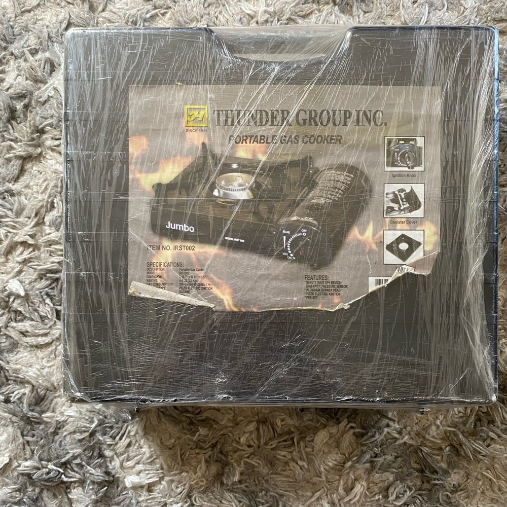 ***NEW***Thunder Group Portable Gas Cooker IRST002